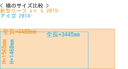 #新型リーフ e＋ G 2019- + アイゴ 2014-